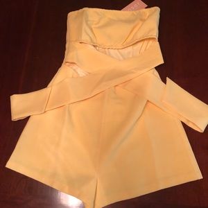 Roser The Label Strapless Romper